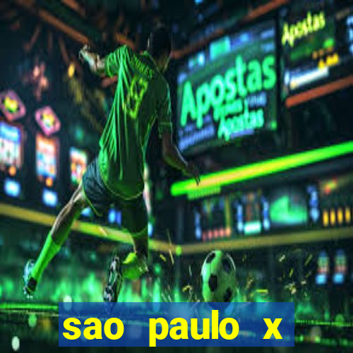 sao paulo x botafogo palpite